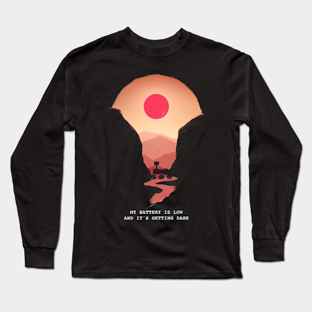 Mars Explorer Long Sleeve T-Shirt by rmtees